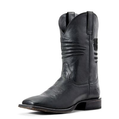 Ariat Circuit Patriot - Western Laarzen Zwart Heren - 17663-358